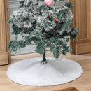 Duurzame Pailletten Geborduurde Kerstboomrok 122cm Wit
