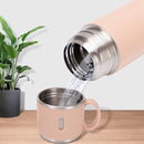 TDR - Thermosfles - RVS - grote capaciteit - 580 ml - Roze