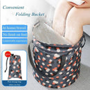 Opvouwbaar waterdicht bad met deksel - 21L