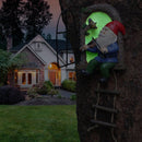 Kabouter met Viool - Duurzame Tuin Hanger met Nachtglow