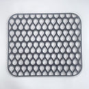 Holle gootsteen afvoermat grijs 35cm*30cm