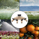 Y-stuk kraansplitter 4-weg waterverdeler voor EU-kranen