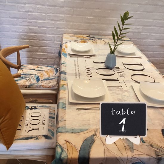 20stuks 10x7.5CM Stijlvolle Mini Tafel Krijtborden met Verwijderbare Stands- Creatieve veelzijdigheid voor thuis, kantoor en evenementen 10x7.5CM