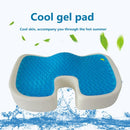 Unikorf Gelzitkussen – Wasbaar Ademend Net Zwart 45x35x7cm