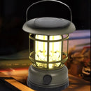 Compacte kampeerlamp met powerbank, dimbaar, waterdicht, USB