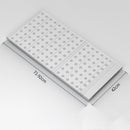 Verstelbaar legplank voor kasten - Uitschuifbaar van 71 tot