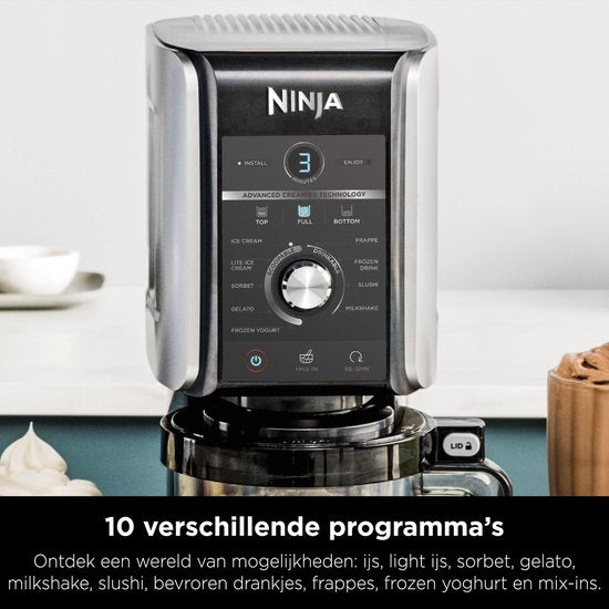 Ninja Creami Deluxe NC501EU - 10-in-1 ijsmachine