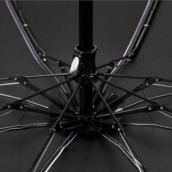 Merkloos TDR opvouwbare UPF50 Windproof Paraplu Reisetui