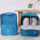 Extra grote schoenen opbergtas tot maat 50 - lichtblauw