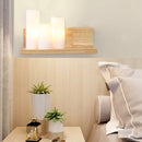 Wandplank met LED verlichting - 3 Stompkaarsen