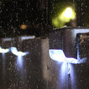 4x IP65 Zonne-energie LED Tuinverlichting - Wit Licht