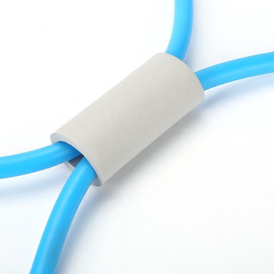 TDR - Trekkoord Yoga -ElastiekFiguur 8 Rally -blauw