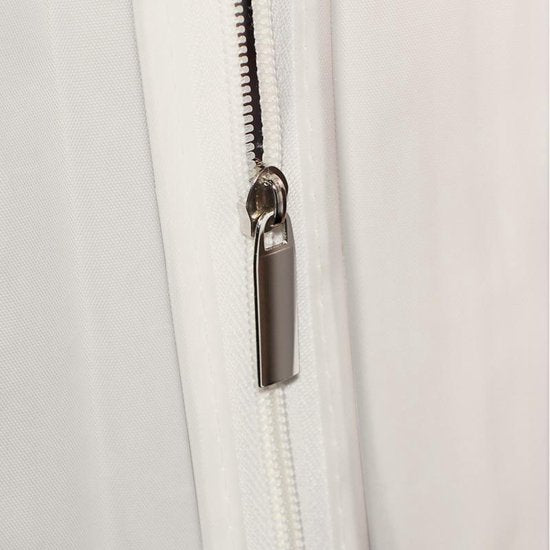 Unikorf 2x Transparante Kledinghoes 90 cm - Stofdicht