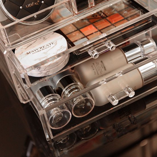 Make Up Organizer - Cosmetica opbergdoos 4 lades 16 vakken