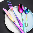 Roestvrijstalen bestekset 24 delig met koffer