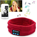 TDR - Sport hoofdband met Bluetooth - Geïntegreerde afneembare speakers (koptelefoon functie) - Oplaadbaar via USB - Afspelen Muziek - Bellen - Rood