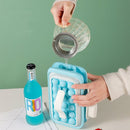 Duurzame ijsblokjesvorm - 36 hemelsblauwe blokjes