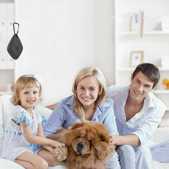 2 Stuks Draagbare Ultrasone ongedierteverjager- Insecten Bestrijden -werkt op USB-zwart