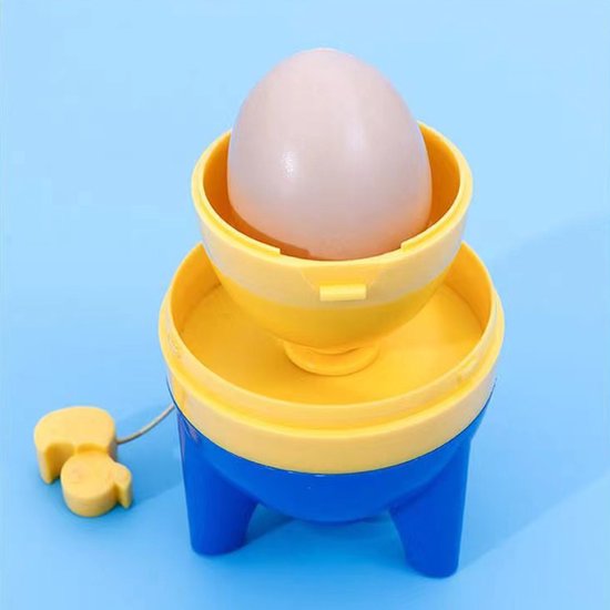 Handmatige multifunctionele eierklopper- eiwit en eigeel mixen-blauw