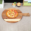 Ronde Houten Pizzaplank met Handvat - Ø30cm