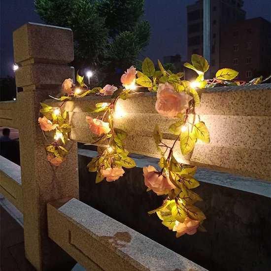 Xtraworks - Led lampjes slinger - Rozen - Bloemen - 2 meter