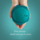 Zelfopblaasbaar U-vormig nekkussen - Groen