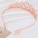 TDR - Verjaardag Sjerp en Tiara - Met text "Birthday  Girl "  rose goud