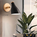 Stijlvolle Scandinavische Wandlamp - Minimalistisch Design voor Elke Ruimte-zwart