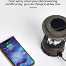 Multifunctionele Compacte Kampeerlamp met Powerbank - Duurzaam, Dimbaar & Waterdicht - USB/Zonne-Energie Opladen - Ideaal voor Outdoor & Tuin