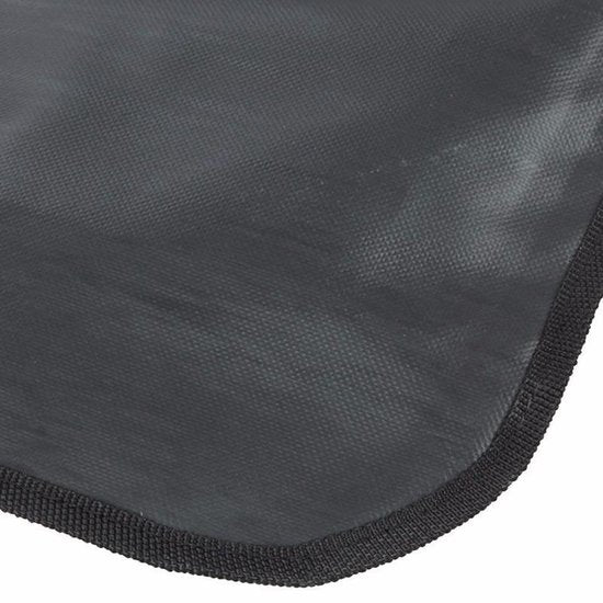 Waterdichte Hondendeken 137x147 cm Zwart voor Auto Achterban