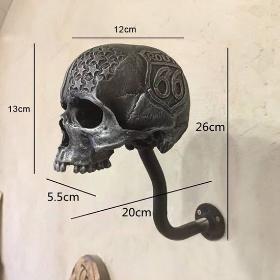 Schedel motorhelm houder wandsteun ophangsysteem voor motorf