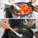 TDR - Kookgerei set met Houder 11-delig - Hout met Siliconen