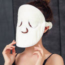 2 stuks gezichtsmasker handdoek - Compact - Voedende gezichtshanddoek voor stomen - Perfect voor hydraterende huidverzorging - Verjaardagscadeau voor vrouwen 24 * 26CM