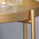 TDR - Nordic simple dubbellaagse kleine salontafel goud