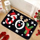 2 stuks Luxe Kerst Vloerkleden– Feestelijke Design – Antislip, Zacht en Waterabsorberend -40x60 cm