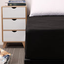 Matrashoes - Ademend & Antibacterieel - Waterdicht - Bescherm uw matras tegen vloeistoffen & allergieën - 140x200x30 cm - zwart
