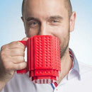Build on Brick Mug - Rood - 350 ml - Creatief Accessoire