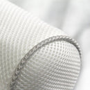 Ultiem Comfort Badkussen met 3D Air-mesh-technologie en 6 Krachtige Zuignappen - Luxe Ondersteuning voor Nek, Hoofd, Rug en Schouders in de Badkuip 36*32*8cm-wit