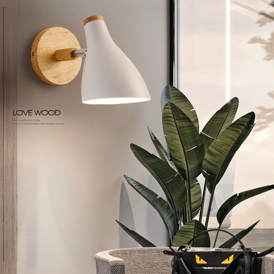 Unikorf Scandinavische Wandlamp - Minimalistisch Wit