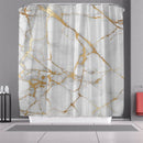 Waterdicht douchegordijn marmerpatroon - Luxe en Dik