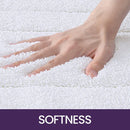 Absorberende Badkamer Vloermat – Verdikt, Anti-slip, Bruin – 40x60cm – Luxe Deurmat voor Badkamer & Toilet