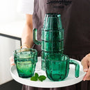 Cactus Drinkglazen Donkergroen 4 Stuks - Vaatwasserbestendig