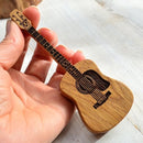 Houten Gitaar Plectrumdoos – Uniek Cadeau voor Gitaristen –