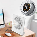 Oplaadbare miniventilator - 3 snelheden - USB - Wit