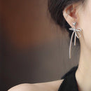 Reitsman vlinder oorbellen met zirkonia voor elke gelegenhei