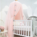 Romantische Ronde Klamboe 300 cm hoog, 7-lagen gaas