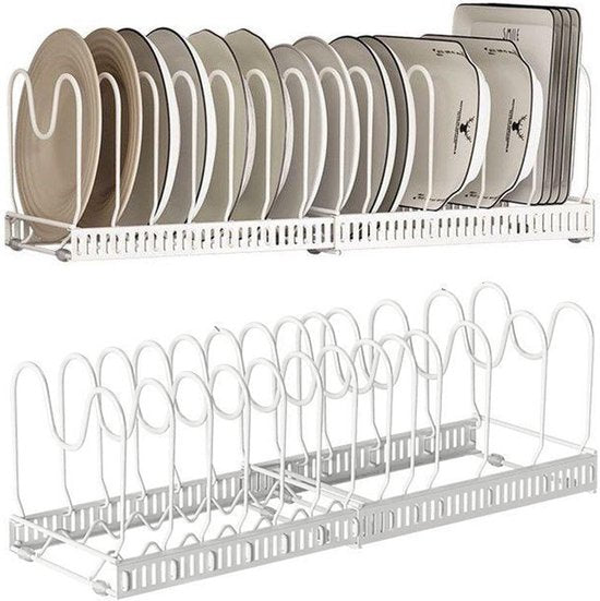 Merkloos Pannenrek 12-st, Verstelbaar, Uitschuifbaar