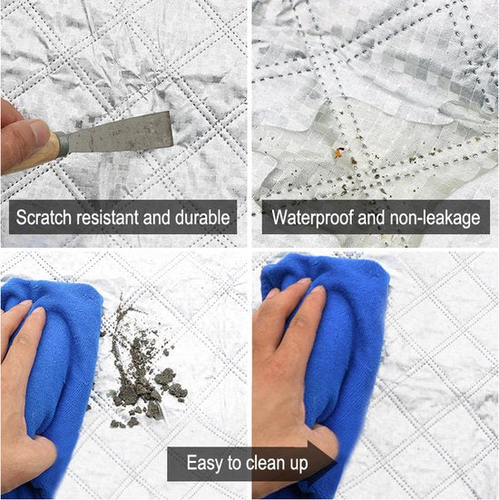 Zomer Autohoes - Water- en UV-bestendig - 144x115CM Zilver