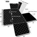 Hondendeken Auto Achterbank Kofferbak 137x147 cm Zwart