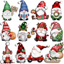 24-delige Luxe Houten Kerstkabouters/kersthangers– Unieke Hangdecoratie voor Kerstboom en Cadeaus
